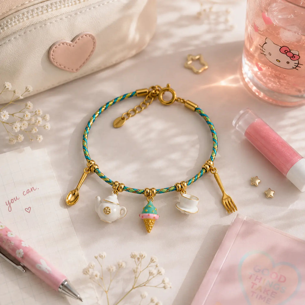 charm glace kawaii pour bracelet personnalisé