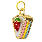 Charm part de gâteau Dolly avec anneau
