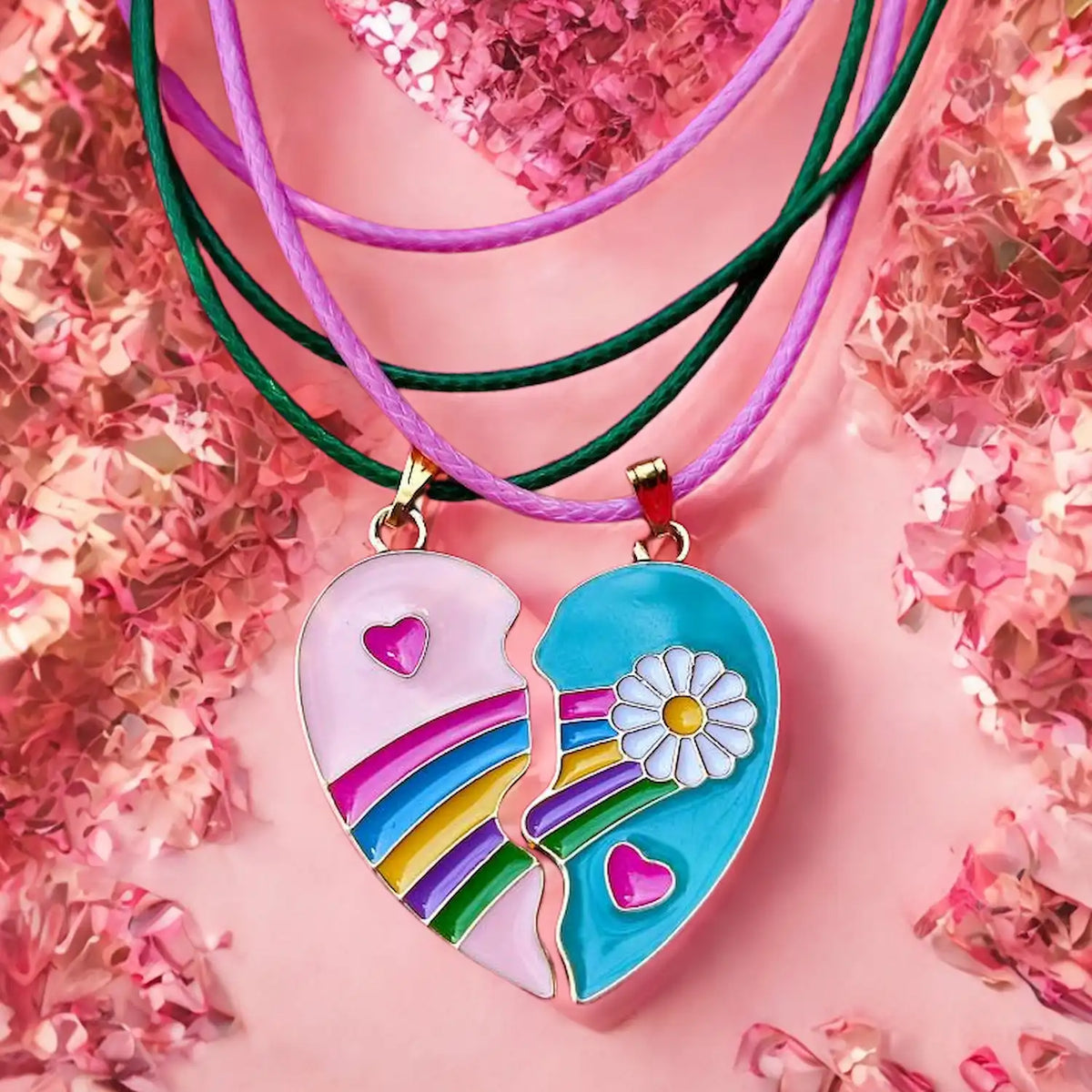 Friendship necklaces to share ❤️