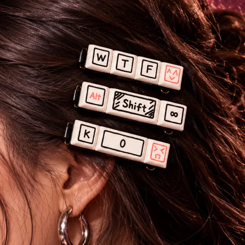 Unique hair clips