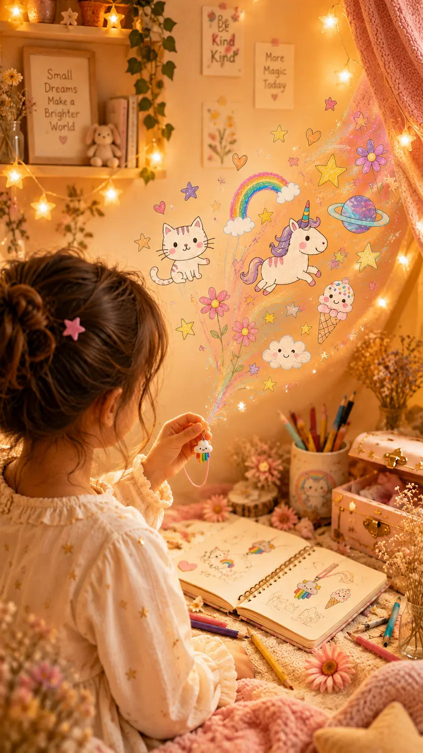 Les Petits Maroo's creator in her world