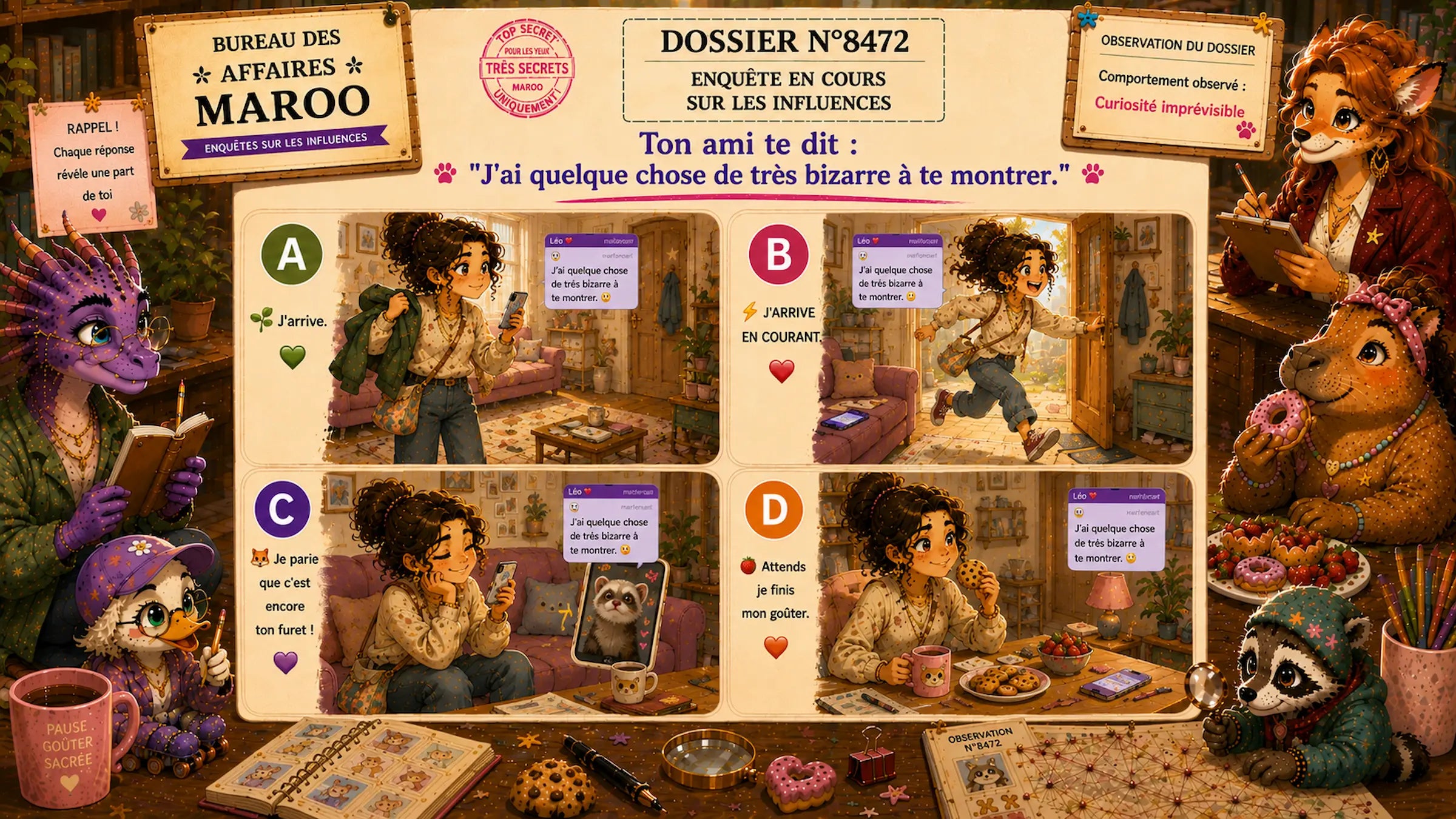 Question du quiz Les Petits Maroo