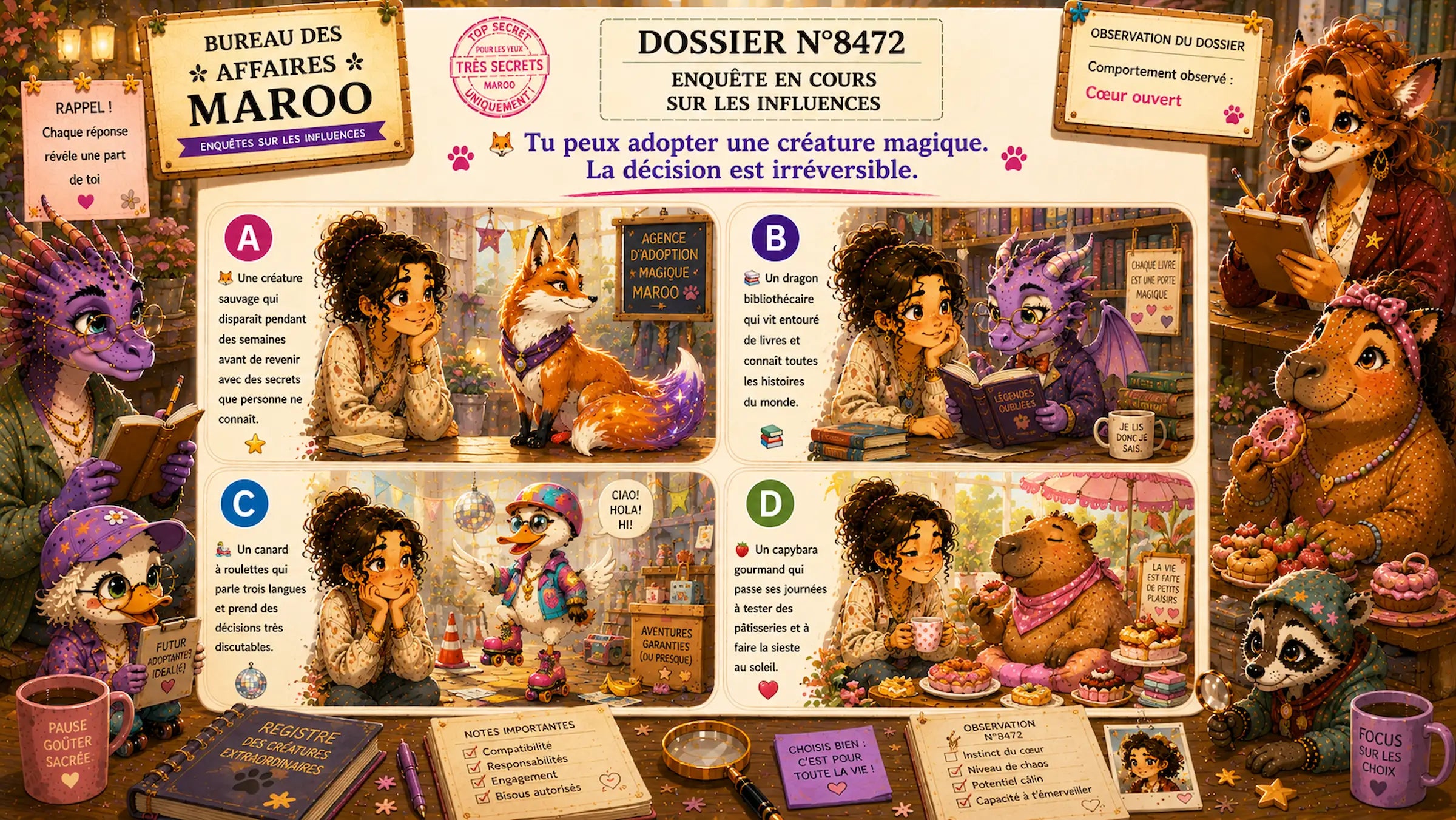 Question du quiz Les Petits Maroo