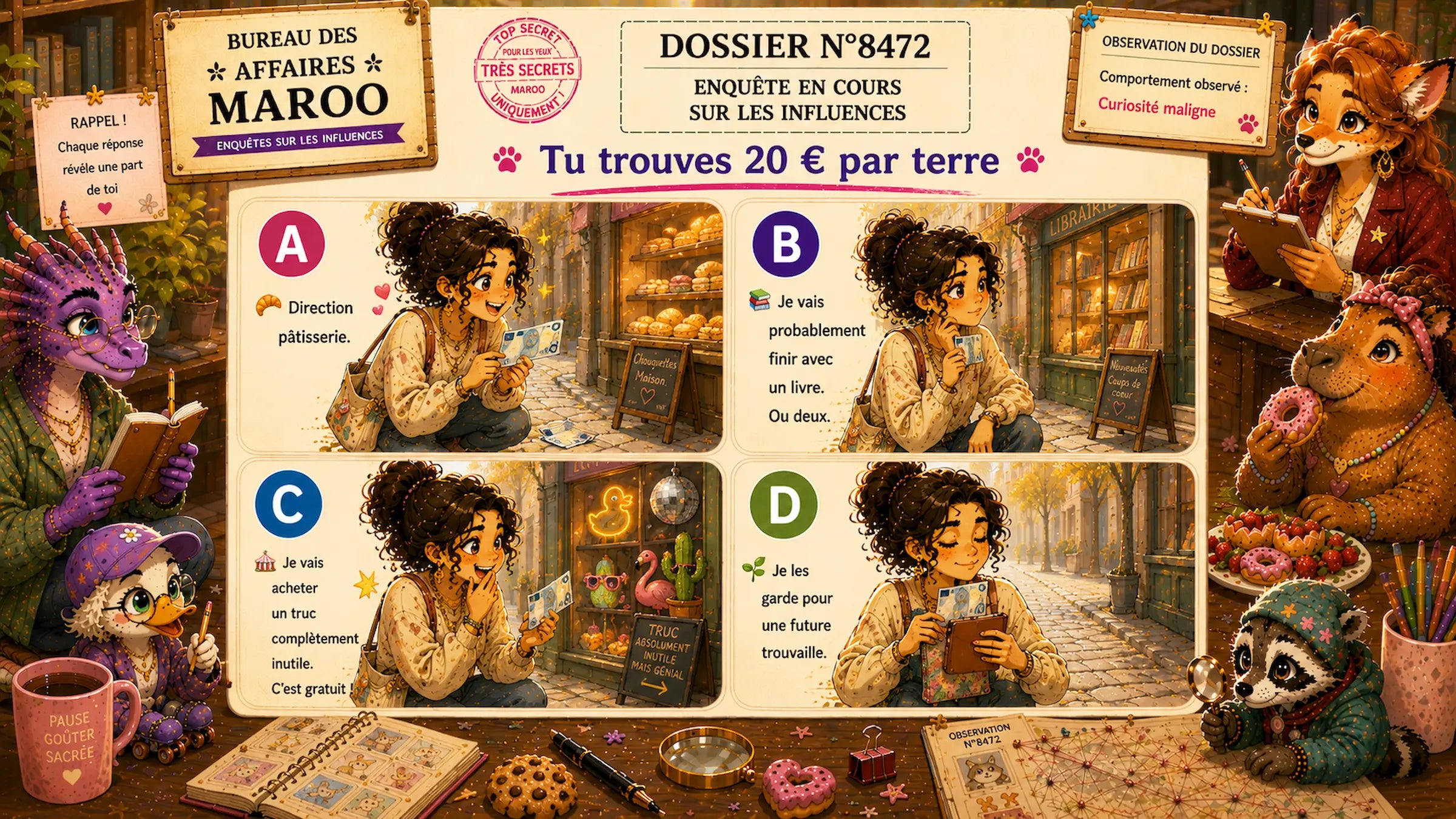 Question du quiz Les Petits Maroo