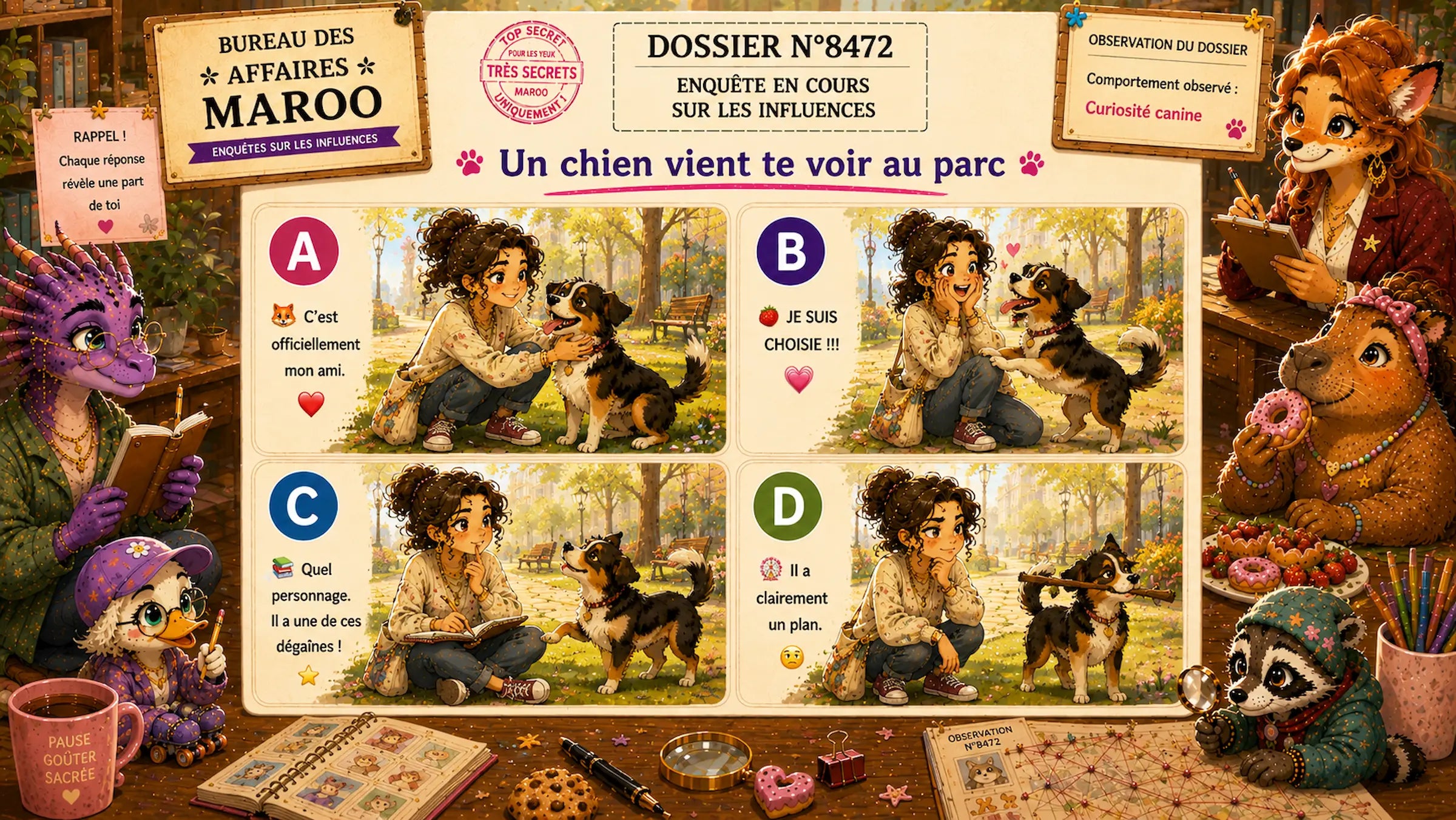 Question du quiz Les Petits Maroo