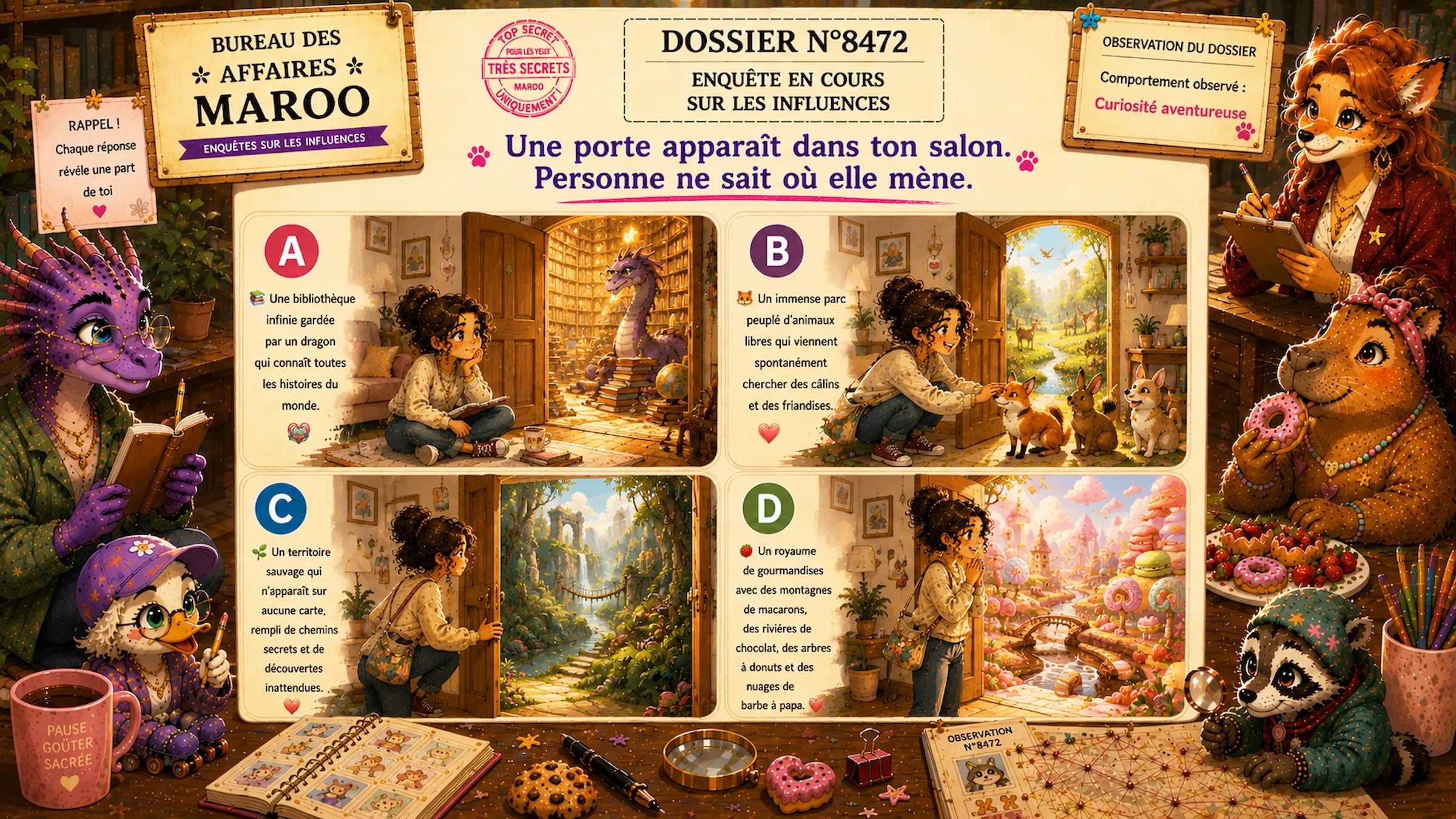 Question du quiz Les Petits Maroo