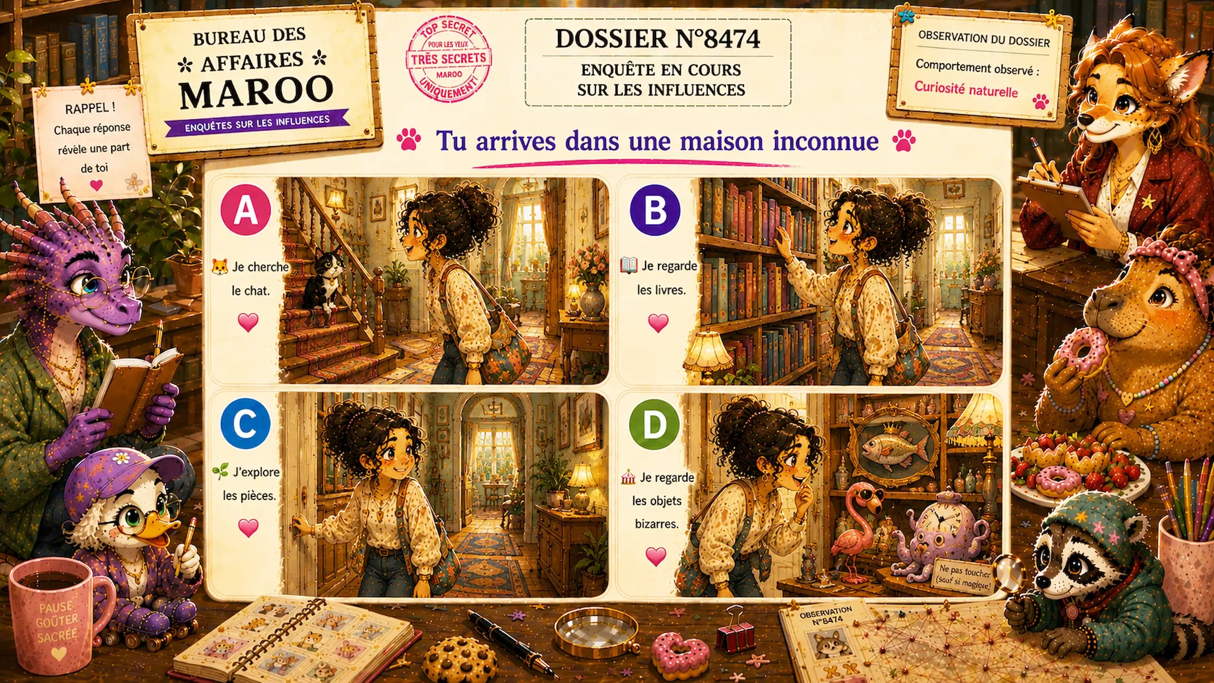 Question du quiz Les Petits Maroo