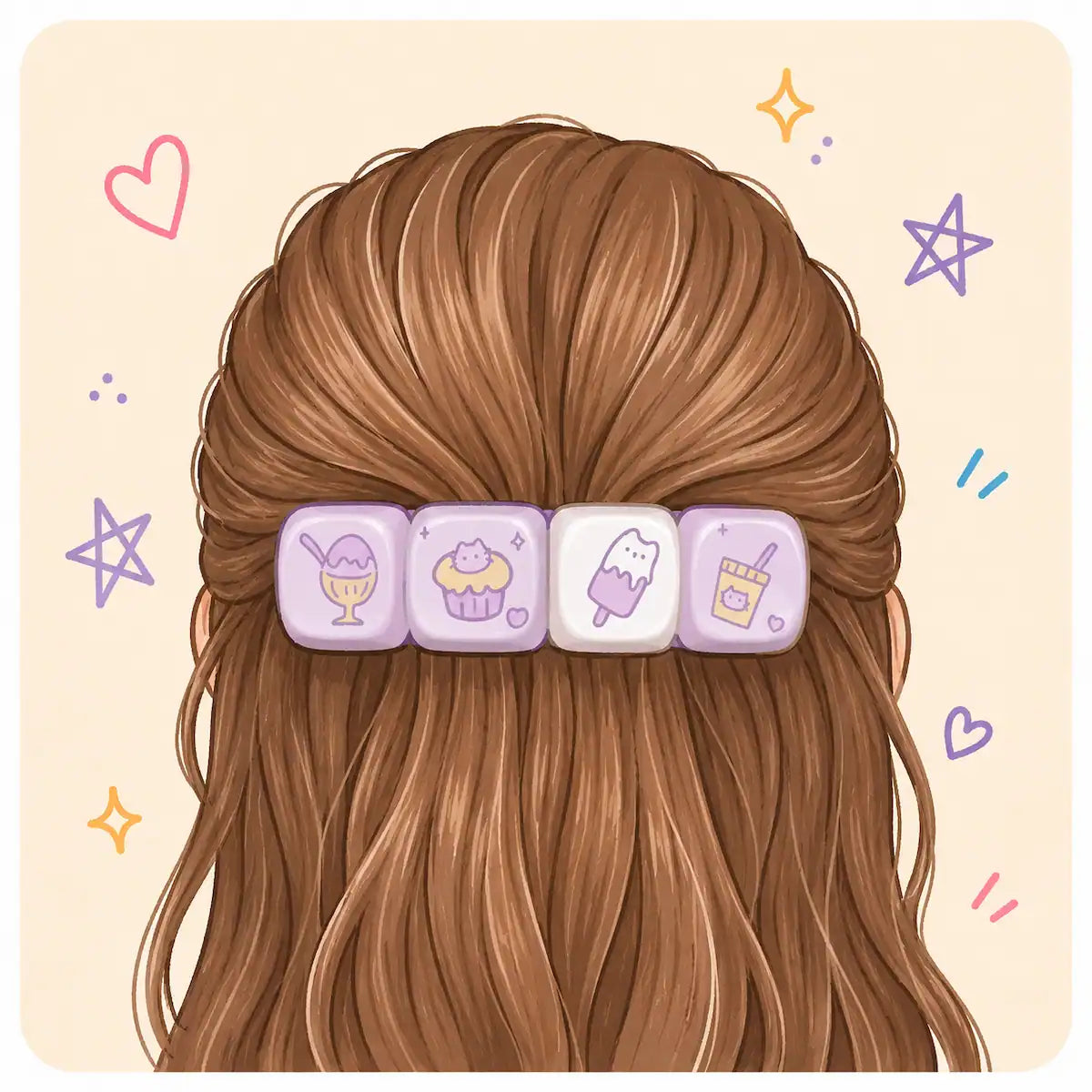 Illustration de la collection Barrettes enfant Les Petits Maroo