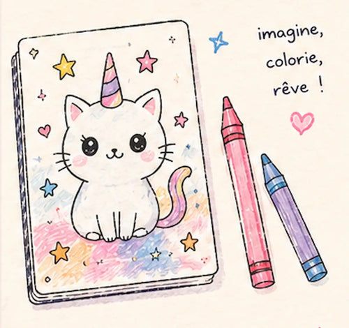 Coloriage kawaii à imprimer 🎨