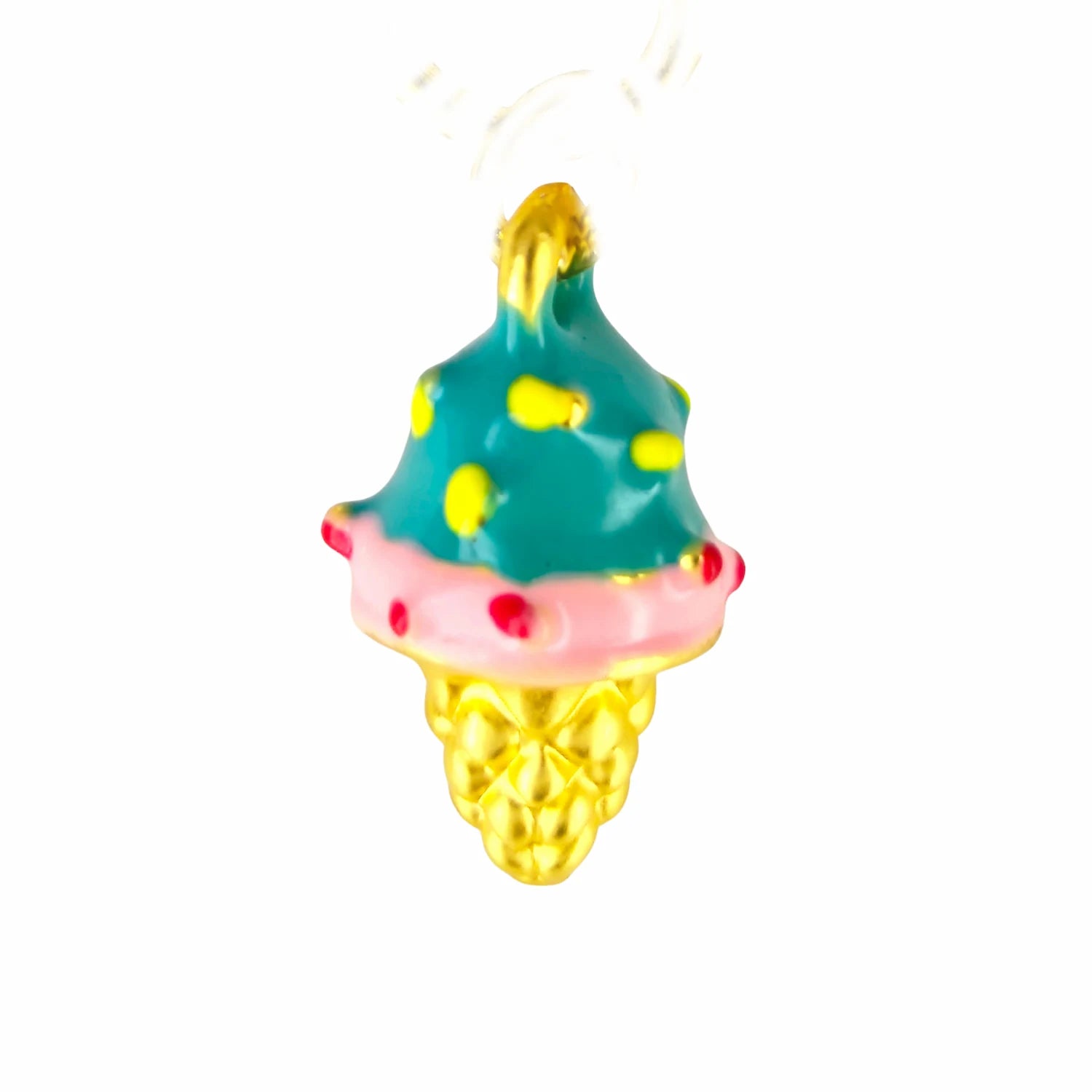 Détail du charm glace pastel Sora coloré et brillant