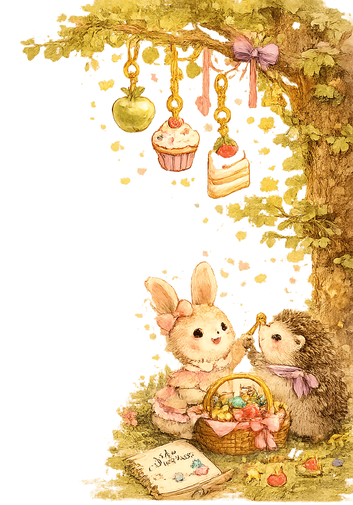 Bijou de sac avec charms colorés Les Petits Maroo